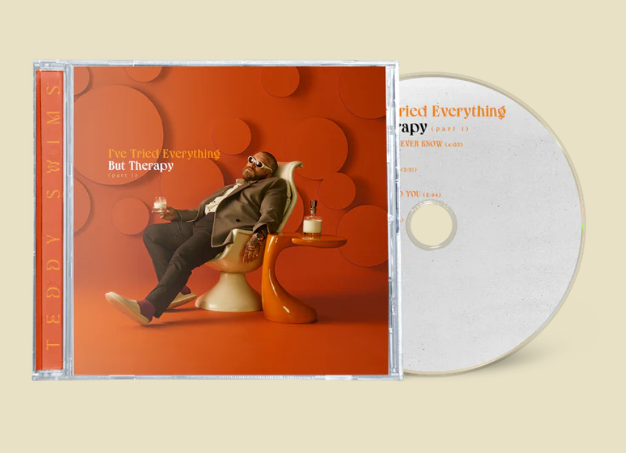 Teddy Swim's I've Tried Everything But Therapy (Part I) CD Cover