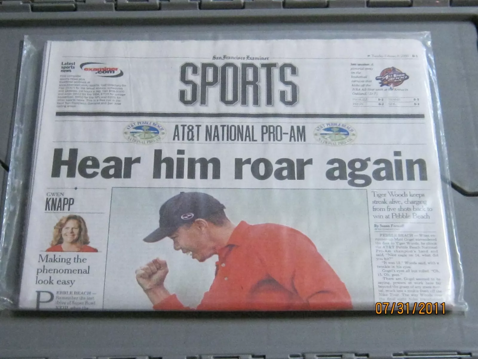 Tiger Woods Hear Him Roar Again