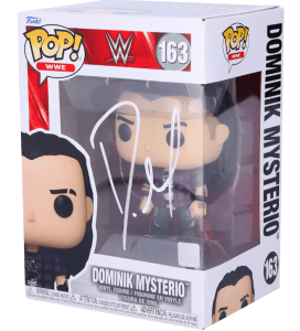 Dirty Dom Autographed FunkoPop Vinyl Figure