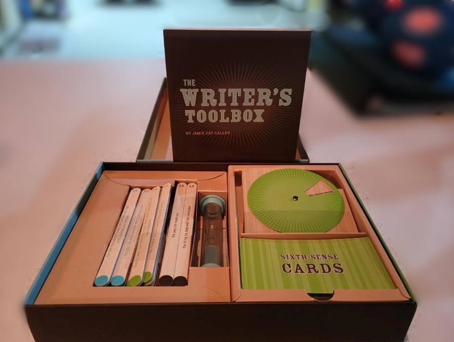 The Writer's Toolbox - Opened Box Kit